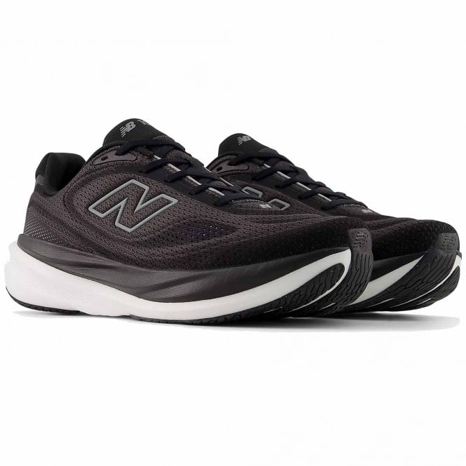 1080v15 Extra Wide 2E Womens Running Shoes Black/Slate Grey