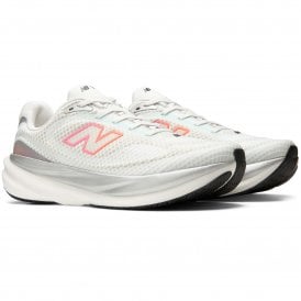 1080v15 Wide 2E Mens Running Shoes White/Pink Heat/Tangerine