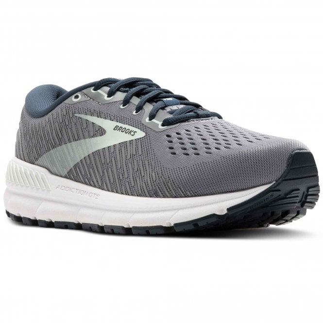 Addiction GTS 15 Women's Running Shoes Grey/Navy/Aqua