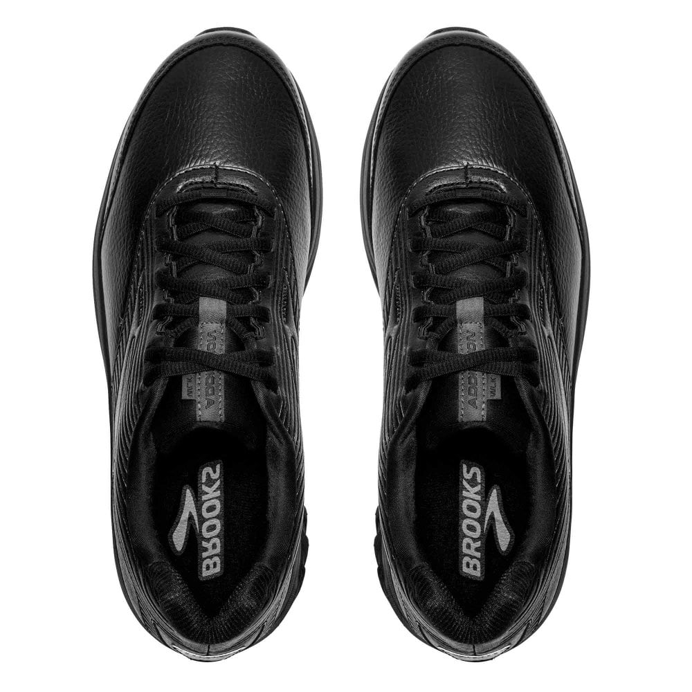 Brooks Addiction Walker 2 Black Leather Comfort Walking Shoes Men 11 XWide/4E‎ Brooks Men main image 2