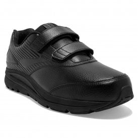 Addiction Walker V-Strap 2 Wide 2E Men's Walking Shoes Black/Black