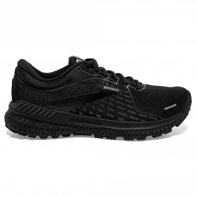 Adrenaline GTS 21 Mens Support Road Running Shoes Black/Black/Ebony