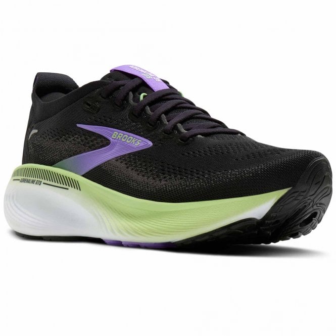 Adrenaline GTS 25 Women's Running Shoes Black/Blackened Pearl/Purple