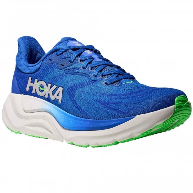 Arahi 8 Men's Running Shoes Cobalt Blue/Neon Green