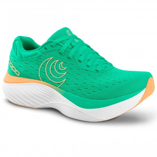 Atmos Womens Running Shoes Green/Orange