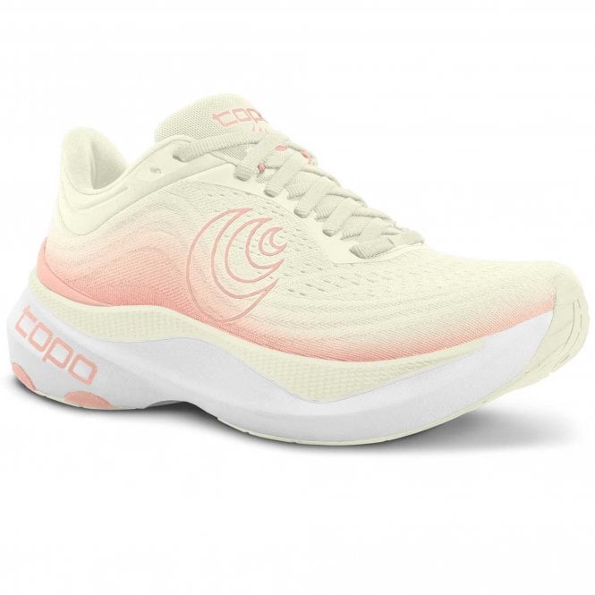 Aura Womens Running Shoes Cream/Rose