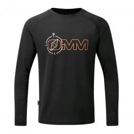 Bearing Tee Long Sleeved Men's Black Compass