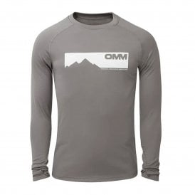Bearing Tee Long Sleeved Men's Grey Mountain