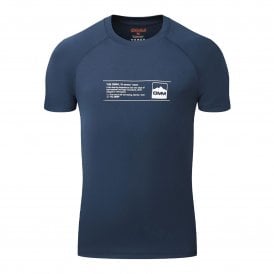 Bearing Tee Short Sleeved Men's Navy "The OMM"
