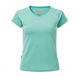 Bearing Tee Short Sleeved Women's Aqua