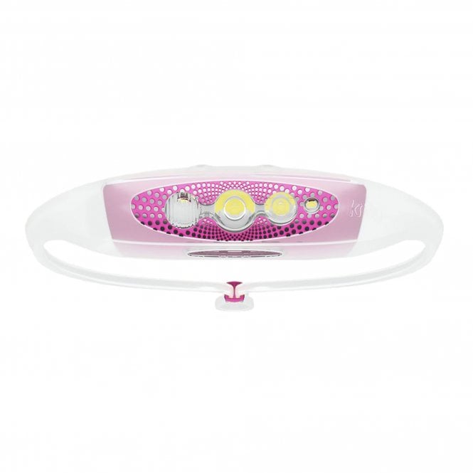 Bilby Run 400 Silicone LED Headlamp Grape (One Size Adjustable)