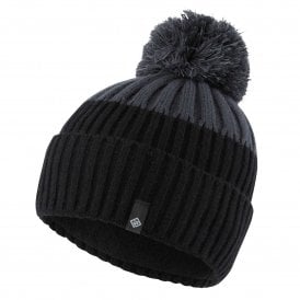 Bobble Hat Black/Charcoal (Temp Regulating)