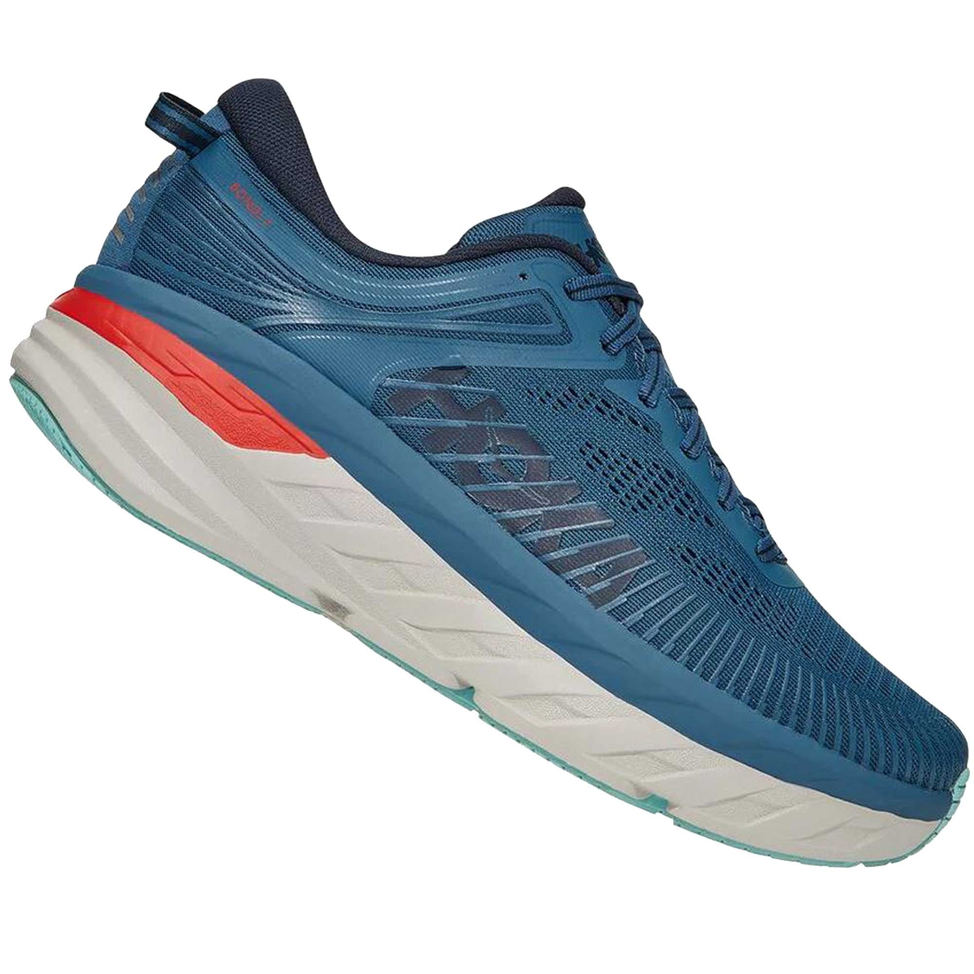 Hoka One One Bondi 7 Mens Running Shoes Real Teal Outer Space US 10 1110518 RTOS Hoka One One HOKA Bondi 7 Real Teal Outer Space for sale | eBay main image 2