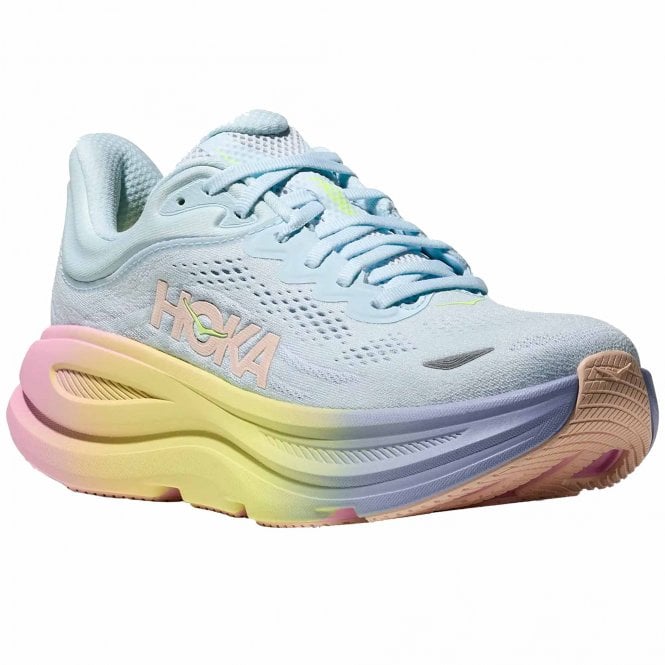 Bondi 9 Womens Running Shoes Glimmering Blue/Overcast
