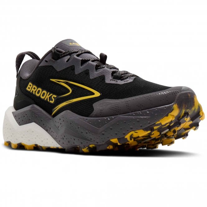 Caldera 8 Men's Trail Running Shoes Black/Rabbit/Zest