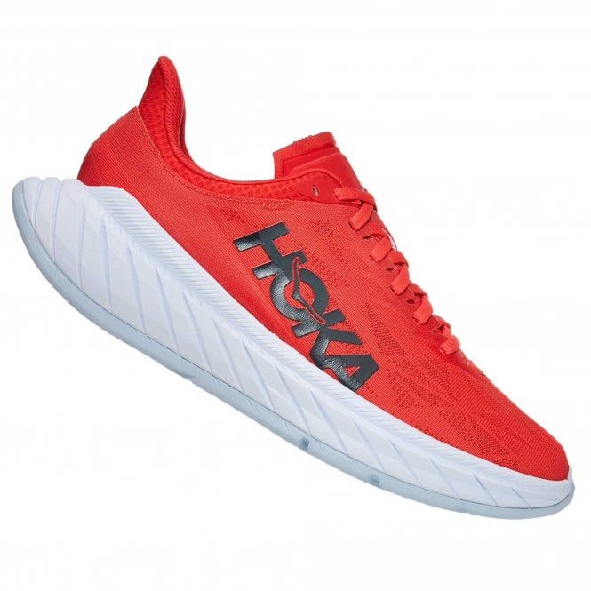 Carbon X 2 Mens Road Running Shoes Dark Fiesta/White
