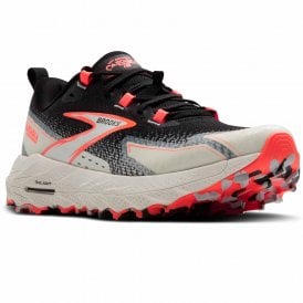 Cascadia 18 Women's Trail Running Shoes Black/Blue Wash/Flame