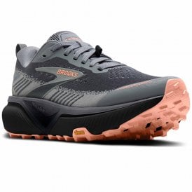 Cascadia 20 Wide D Womens Trail Running Shoes Grey/Grey/Peach