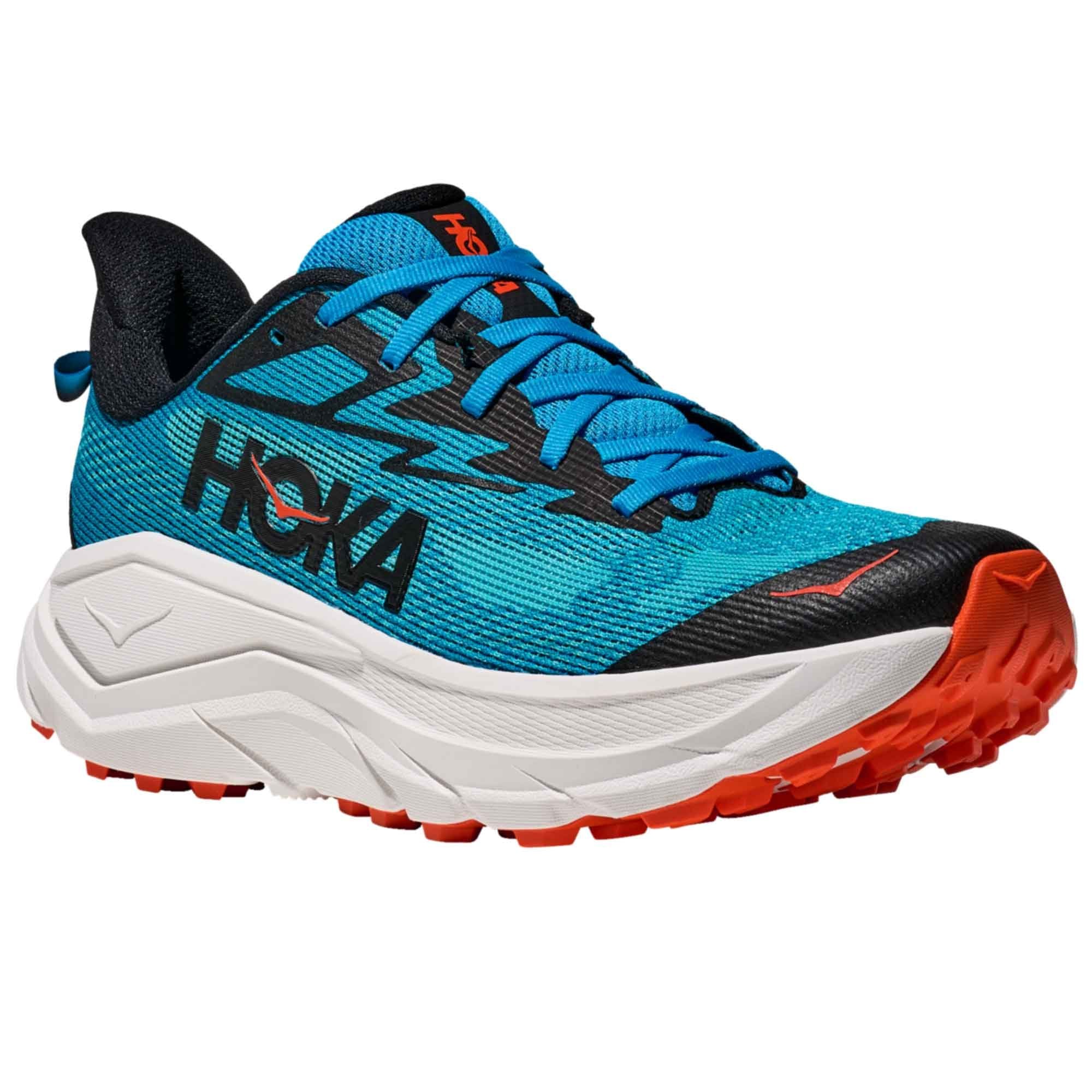 Challenger 8 Men's Trail Running Shoes Skyward Blue/White - Shoes