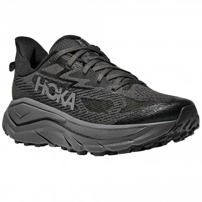 Challenger 8 Wide Women's Trail Running Shoes Black/Outer Orbit