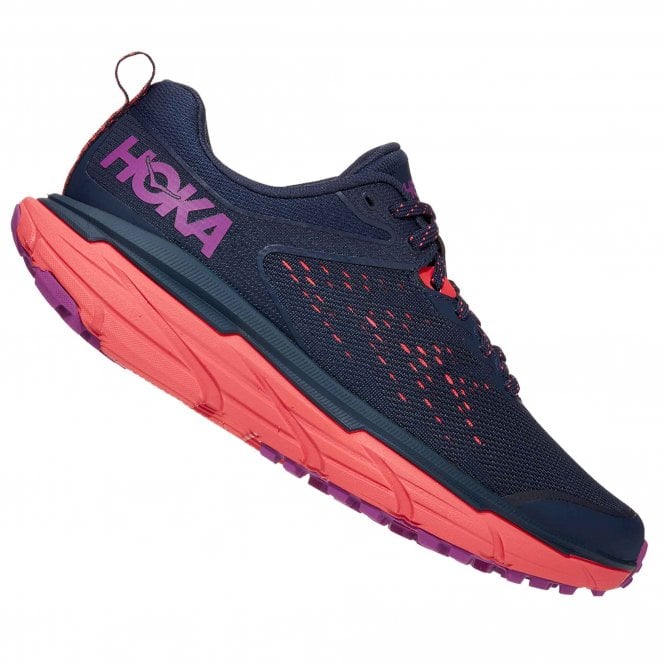 Challenger ATR 6 Wide D Womens Trail Running Shoes Black Iris/Hot Coral