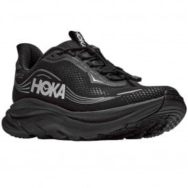 Clifton 11 Gore-Tex Wide Mens Waterproof Running Shoes Black/Black