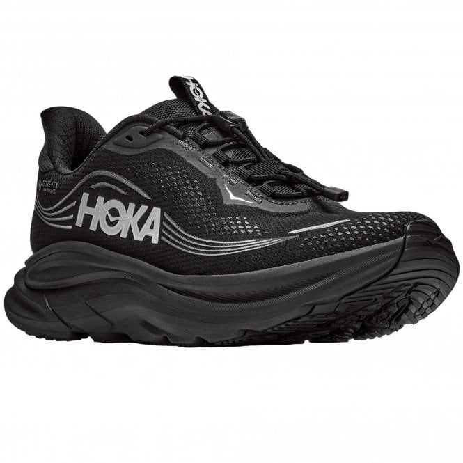 Clifton 11 Gore-Tex Womens Running Shoes Black/Black