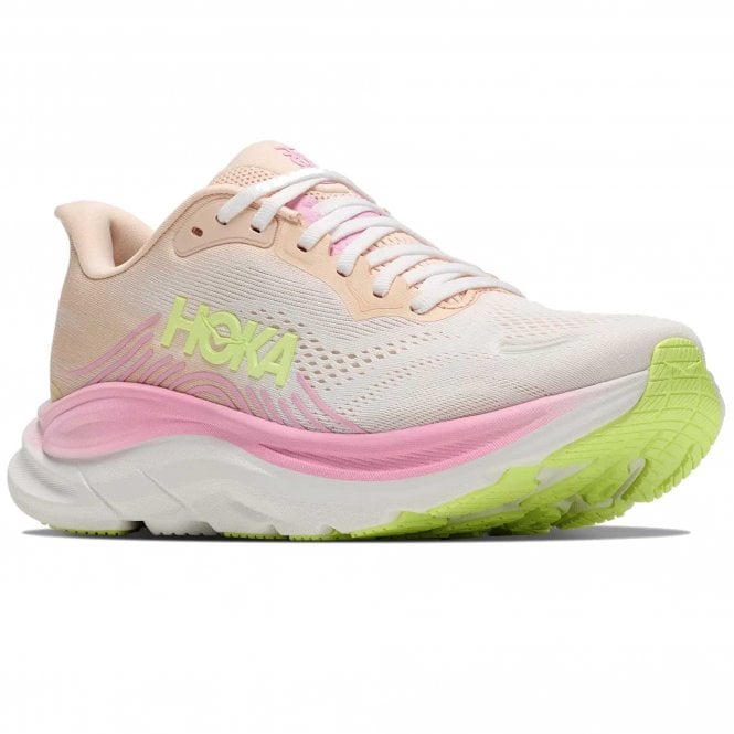 Clifton 11 Womens Running Shoes Tangerine Glow/White