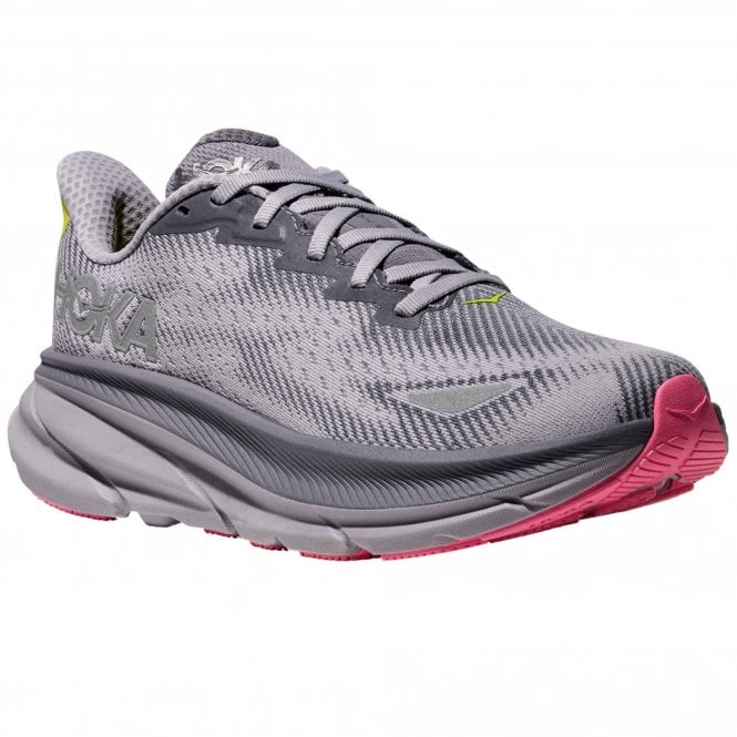 Clifton 9 Gore-Tex Womens Waterproof Running Shoes Grey Skies/Foggy Grey