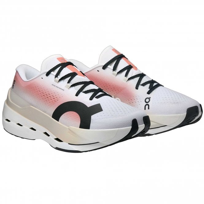 Cloudboom Max Mens Running Shoes White/Pearl