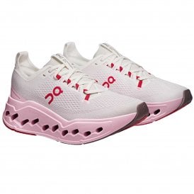 Cloudsurfer Max Women's Running Shoes Ivory/Peony