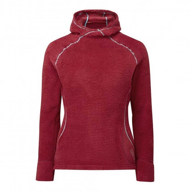 Core+ Hoodie Womens Dark Red