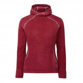 Core+ Hoodie Womens Dark Red