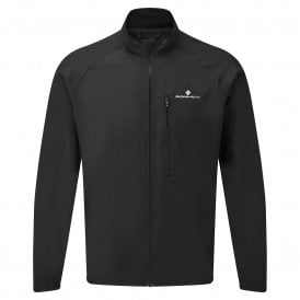Core Mens Running Jacket All Black