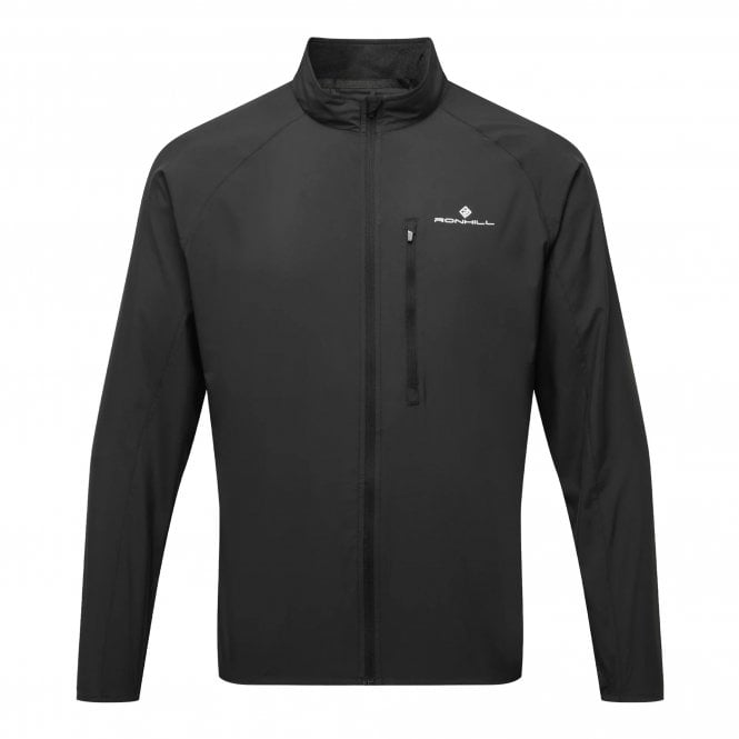 Core Mens Running Jacket Black/Bright White (2026)