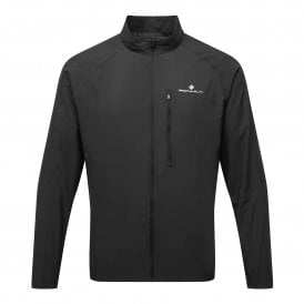 Core Mens Running Jacket Black/Bright White (2026)