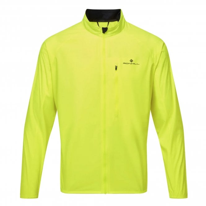 Core Mens Running Jacket Fluo Yellow (2025)