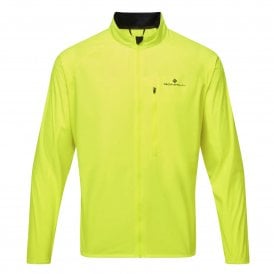 Core Mens Running Jacket Fluo Yellow (2025)
