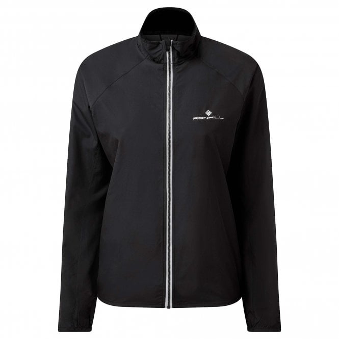 Core Womens Running Jacket All Black