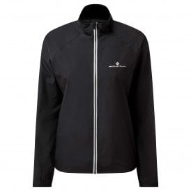 Core Womens Running Jacket All Black