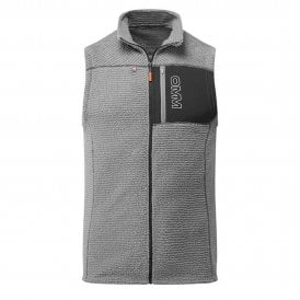 Core Zipped Vest Men's Grey
