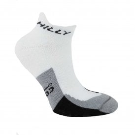 Cushion Socklet Unisex Running Socks White/Black/Grey