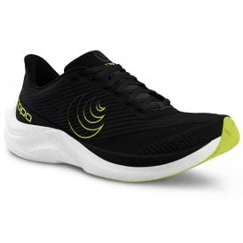 Cyclone 3 Mens Running Shoes Black/Lime