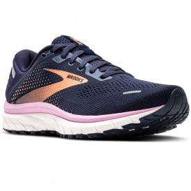 Defyance 13 Womens Running Shoes Peacoat/Papaya/Orchid