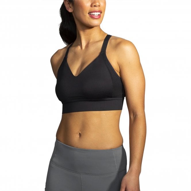 Drive Interlace Running Bra Black