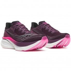 Endorphin Azura Womens Running Shoes Eggplant/Shock