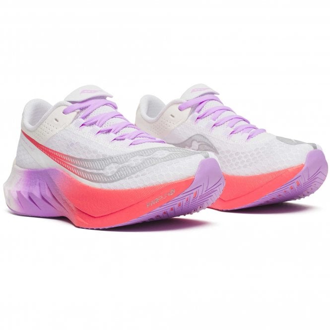 Endorphin Pro 4 Women's Running Shoes White/Crocus