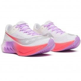 Endorphin Pro 4 Women's Running Shoes White/Crocus