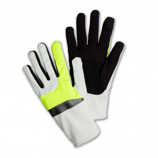 Fusion Midweight Running Gloves (Work with Phone Screens) Icy Grey/Black/Nightlife