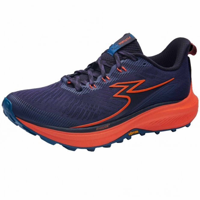 Futura 2 Wide Men's Trail Running Shoes Peacoat/Blaze